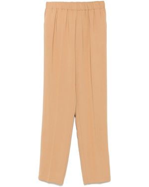 forte_forte Essential Stretch Cady Crepe Trousers Clothing - Natural