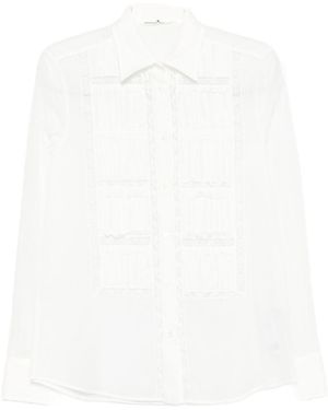 Ermanno Scervino Cotton Shirt - White
