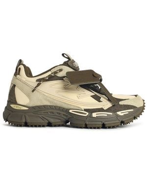 Off-White c/o Virgil Abloh 'Bod Back' Green Lear Misch -Sneakers - Mehrfarbig