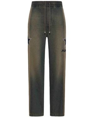 Amiri Star-Detail Jeans - Grau
