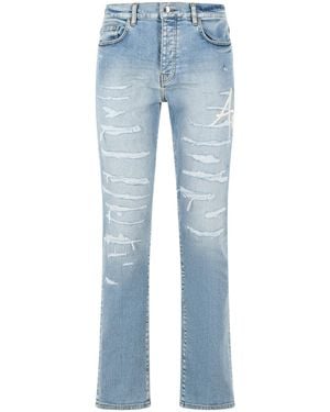 Amiri 'Slim' Hellblaue Baumwolljeans