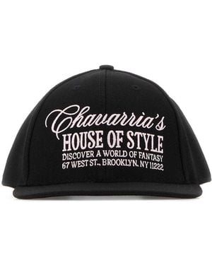 Willy Chavarria Chavarria House Of Style Cap - Black