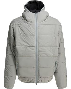 DAIWA PIER 39 Reversible Nylon Short Down Jacket Jackets And Coats - Grey
