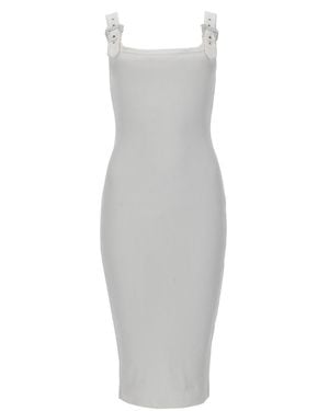 Versace Jeans Couture Slim Fit Mini Dress For - White