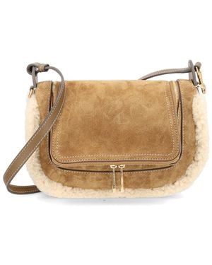 Anya Hindmarch Vere Shearling Bag - Brown