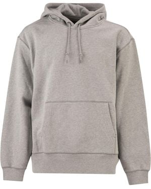 Filson Sudadera con capucha de algodón con bolsillo canguro - Gris