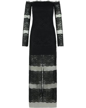 Blumarine Long Dress - Black