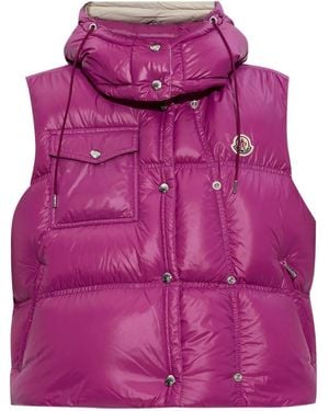 Moncler Pario Vest - Purple