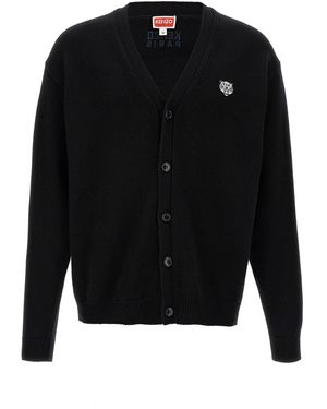 KENZO 'Happy Tiger' Cardigan - Schwarz