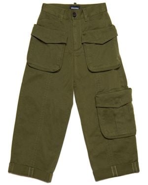 DSquared² Cargo Trousers - Green