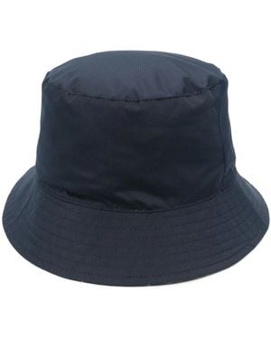 Barbour Hutton Reversible Bucket Hat - Blue