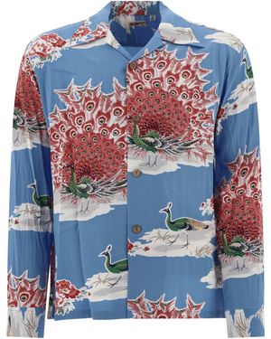 Sun Surf Pikake Shirts - Blue