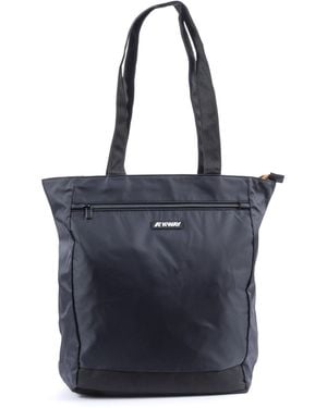 K-Way Elliant Shopping Bag It's Not Like I'M Going Anywhere - Blue