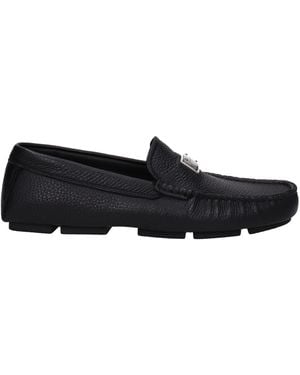 Dolce & Gabbana Dolce&Gabbana Moccasins Leather - Black