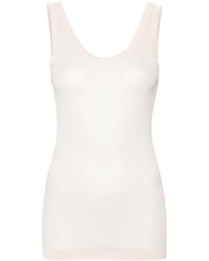 Lemaire Semi-Transparentes Tanktop - Grün