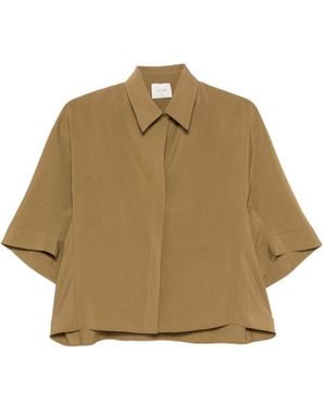 Alysi Short-Sleeves Shirt - Natural