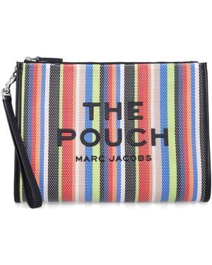 Marc Jacobs Mesh Pouch Handbag - White