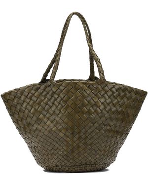 Dragon Diffusion Kleine Handtasche "Egola". - Mettallic