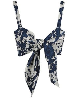 Lavi Juliet Cotton Top - Blue
