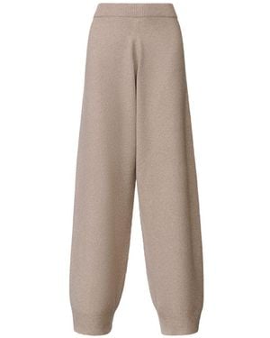 Fabiana Filippi Wool Blend Trousers - White