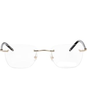 Montblanc Rimless Optical Mb0274 O 001 - Metallic
