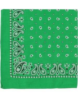 Ralph Lauren Icons Bandna-Schal, quadratisch - Grün