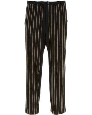 Dries Van Noten Viscose Blend Pant - Black