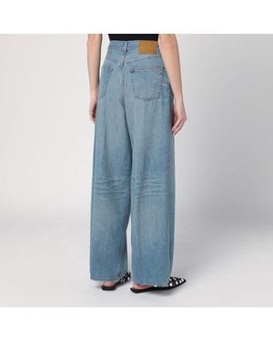 Haikure Wide Washed Jeans in Blue | Lyst UK