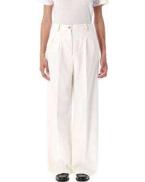 A.P.C. Tressie Denim Chino Trousers - White