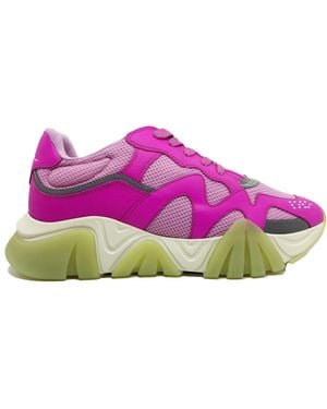 Versace Sneakers con logo - Rosa
