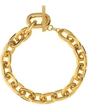 Rabanne Xl Link Neck - Metallic