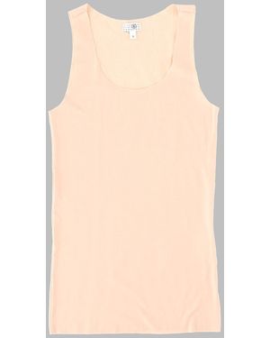 MM6 by Maison Margiela Tank Top Elasticizzato - Natural