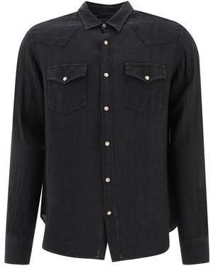 Mc2 Saint Barth Camicia uomo altri materiali - Nero