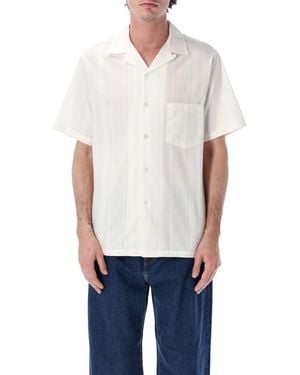 Portuguese Flannel Mira Short Sleeve Shirt - White