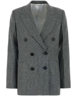 Givenchy Double Breasted Jacket - Grey