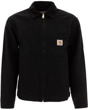 Carhartt "Detroit" Overshirt-Jacke - Schwarz