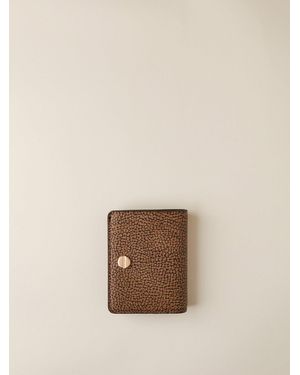 Borbonese Borbonse P.C Sheet und Pocket P.coins - Natur