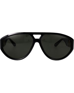 Linda Farrow Acetate Sunglasses - Black