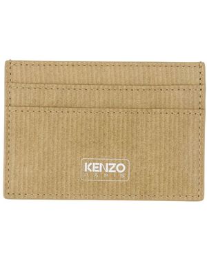 KENZO Tarjetero Piel Beige - Neutro