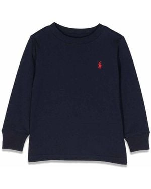 Polo Ralph Lauren T Shirt With Logo - Blue