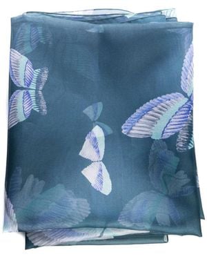 Emporio Armani Scarfs - Blue