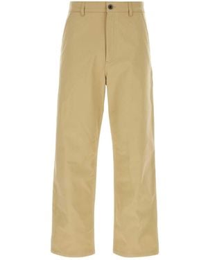 Valentino Garavani Stretch Cotton Pant - Natural