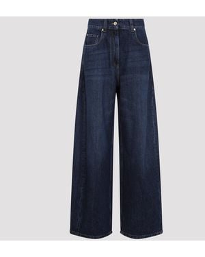 Brunello Cucinelli Barrel Denim Jeans - Blue