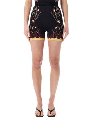 Marine Serre Shorts Schwarz