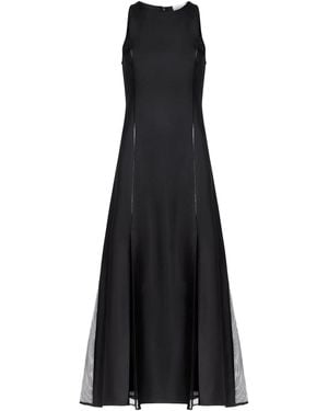 Loulou de Saison Iraka Detailed Maxi Dress - Black