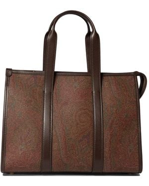 Etro "Paisley Medium" -Tasche - Braun