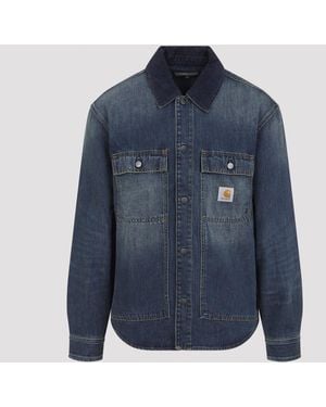 Carhartt Dark Oakland Shirt Jacket - Blue