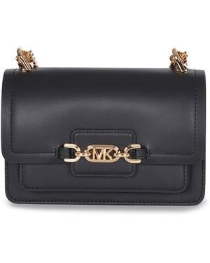 Michael Kors 'Heather Small' Bag Made Of Leather - Black