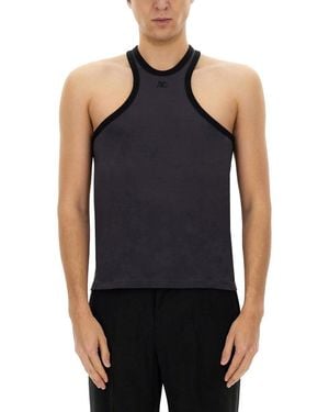 Courreges Courregès Top Scuba - Black