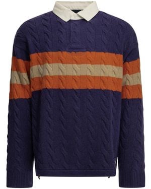 Polo Ralph Lauren "Rubgy" Polo Jumper - Blue